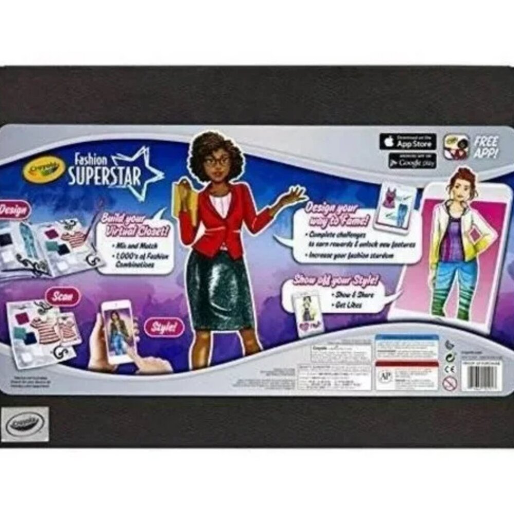 Fashion Superstar Designer Kit by Crayola, New in Original Packaging